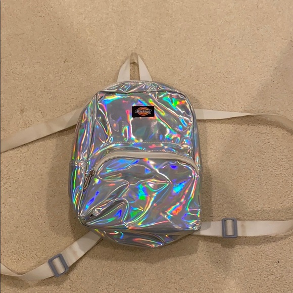 dickies holographic backpack